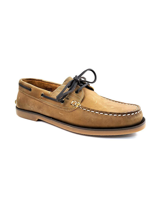 MEN'S BOAT SHOES ROAD - Khaki