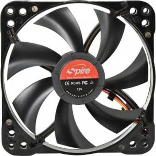 Spire X2.120N Case Fans 1500rpm 63cfm Without LEDs Connection 3-Pin