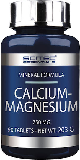 Scitec Nutrition Calcium Magnesium 750mg 90 Registerkarten