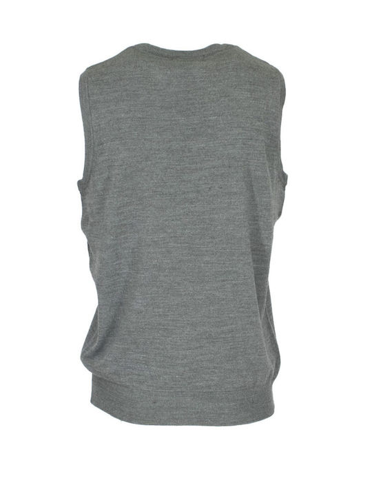 New York Tailors Todd Men's Tank Top with V-Neck Gray