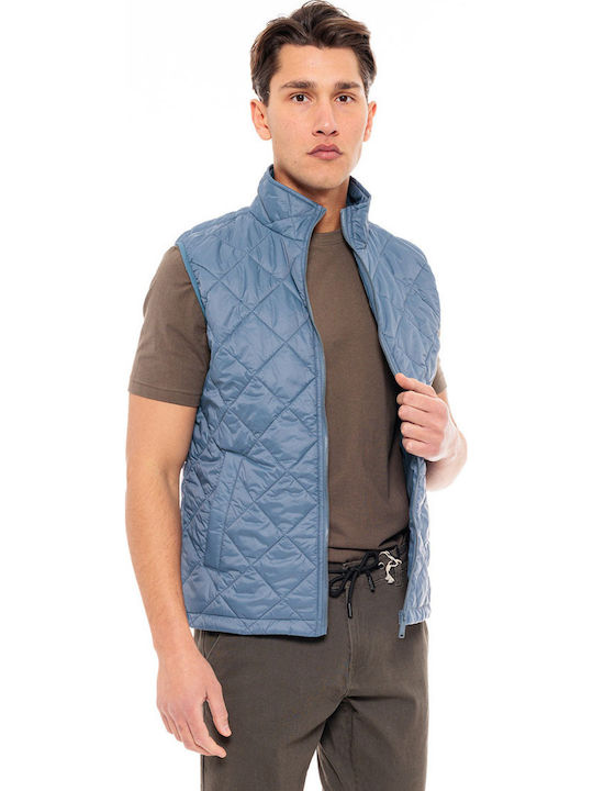 Sleeveless Jacket Indigo