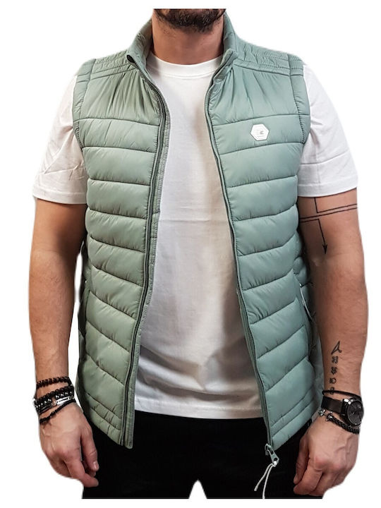 Rebase Men's Sleeveless Jacket Green