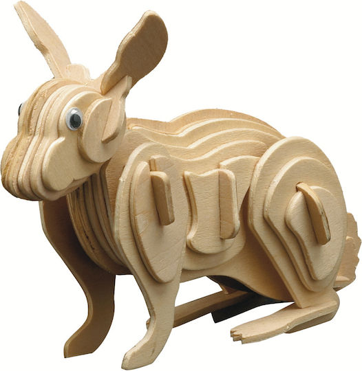 Pebaro Wooden Construction Toy Rabbit for Children 6+ years old+ Years
