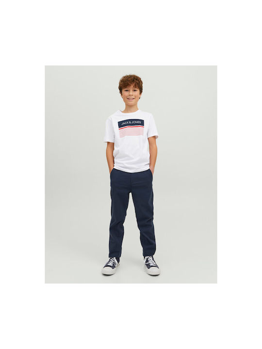 Jack & Jones Kinder-T-Shirt Weiß