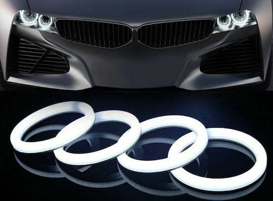Car Headlight Angel Eyes Rings 12V White Color 1pcs