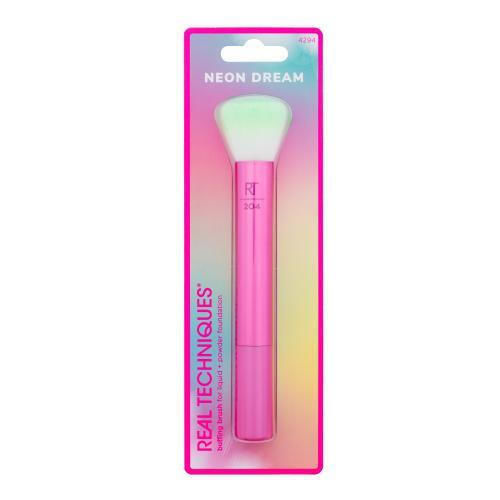 Real Techniques Make-up-Pinsel für Rouge aus synthetischem Haar Neon Dream