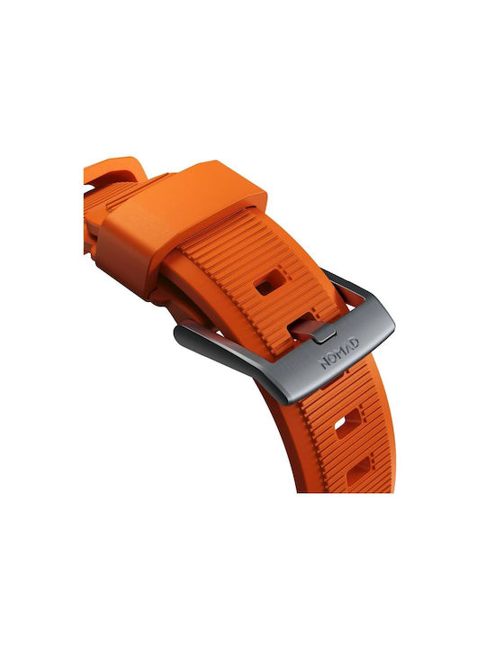 Nomad Rugged Λουράκι Σιλικόνης Πορτοκαλί (Apple Watch 42/44/45mm / 49mm)