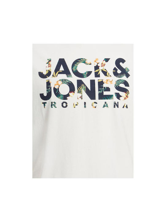 Jack & Jones Kinder-T-Shirt Weiß