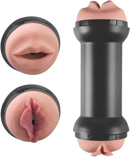Lovetoy Training Master Double Side Stroker-Pussy & Anus Masturbator LV250002 1buc