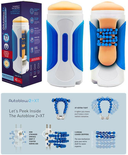 Autoblow 2+ X.T. Size B Мастурбатор Уста с вибрация 1бр