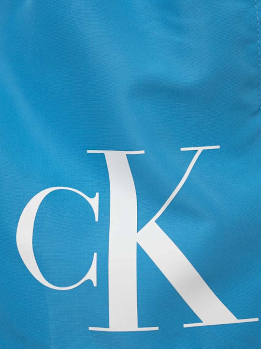 Calvin Klein Kids Swimwear Swim Shorts Light Blue