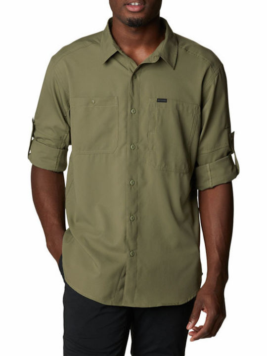 Silver Ridge Utility Lite Дълъг Ръкав Риза Silver Ridge Utility Lite Long Sleeve Cd34- Маслиненозелен