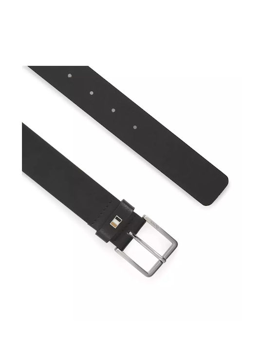 Hugo Boss Men's Leather Belt Black