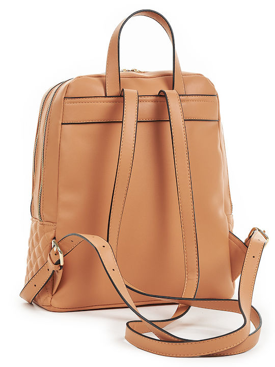 Verde Women's Bag Backpack Tabac Brown