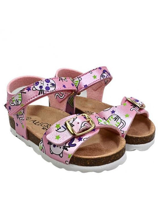 Alegria Kinder Sandalen Anatomisch Rosa