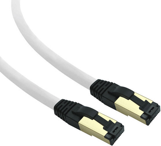 Arli S/FTP Cat.8.1 Καλώδιο Δικτύου Ethernet 10m Λευκό