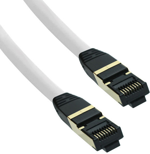 Arli S/FTP Cat.8.1 Καλώδιο Δικτύου Ethernet 10m Λευκό