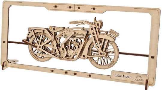 Ugears Wooden Construction Toy Indie Moto