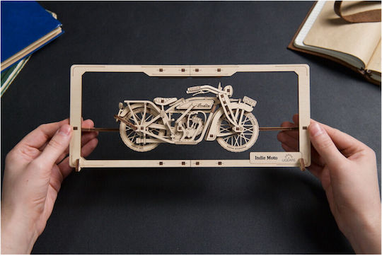 Ugears Wooden Construction Toy Indie Moto