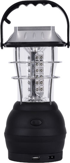 GloboStar Led Battery Lantern for Camping with Flashlight & Powerbank 50lm 3W