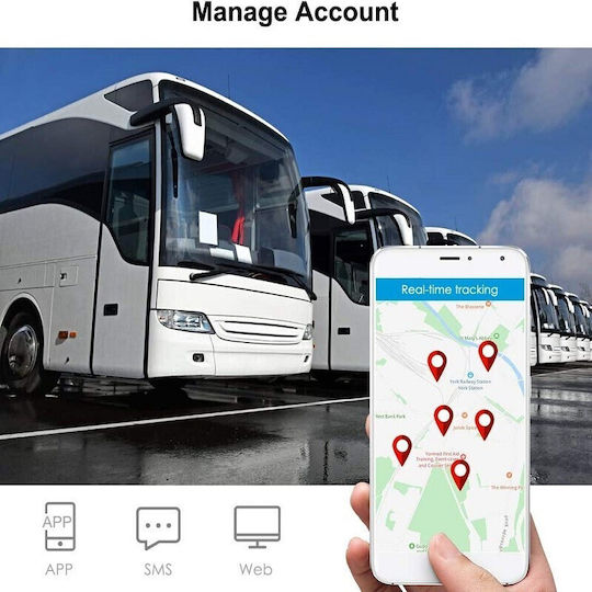 Αδιάβροχο IP65 GPS Tracker με GPRS, 2G, LBS για Φορτηγά & Σκάφη