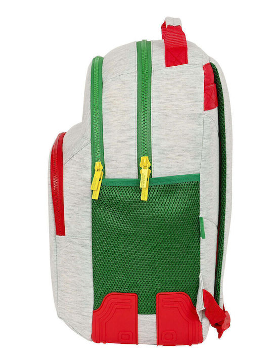 Benetton Școală Geantă Cărucior Elementar în culoarea Gri L32 x l15 x Î42cm