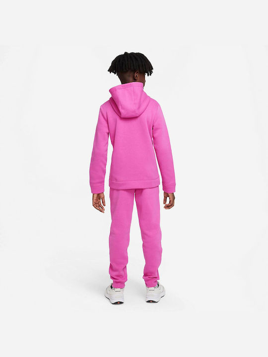 Nike Kids Sweatpants Set Pink 2pcs