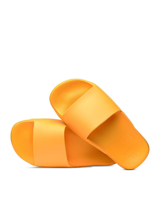 Women's Classic Slides in Yellow Color