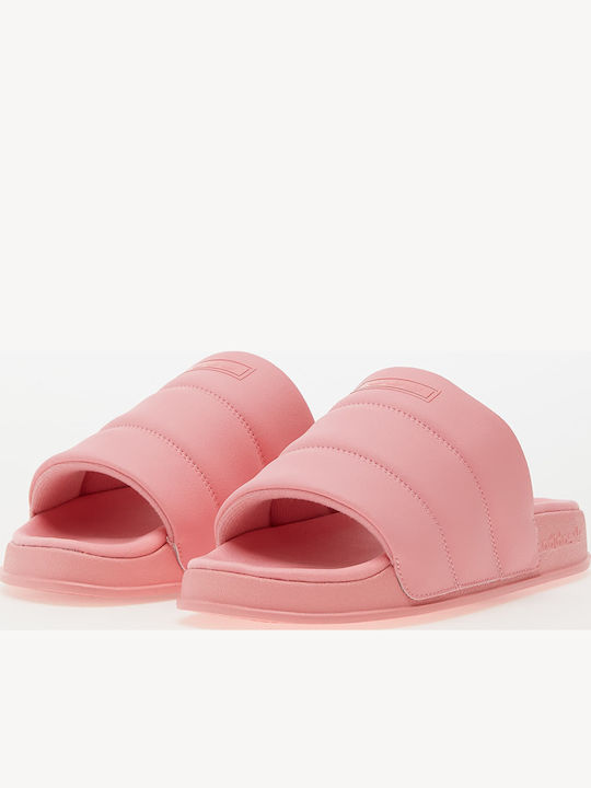 Adilette Essential Super Pop Slides σε Ροζ Χρώμα