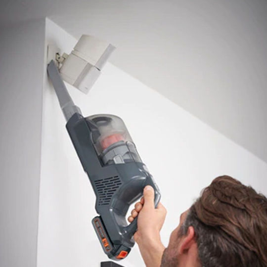 Black & Decker BHFEA18D1 Επαναφορτιζόμενη Σκούπα 2 σε 1 Stick & Χειρός 18V Γκρι