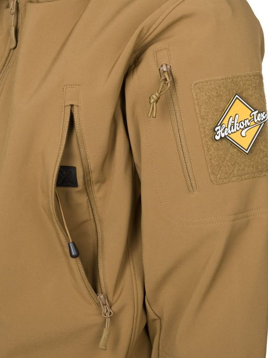 Helikon Tex Gunfighter Shark Skin Hunting Jacket Fleece Coyote