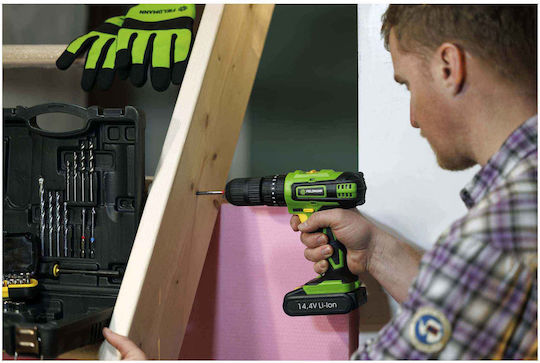 Fieldmann FDV 10352-55AR Κρουστικό Δραπανοκατσάβιδο Μπαταρίας 14.4V 1x2Ah