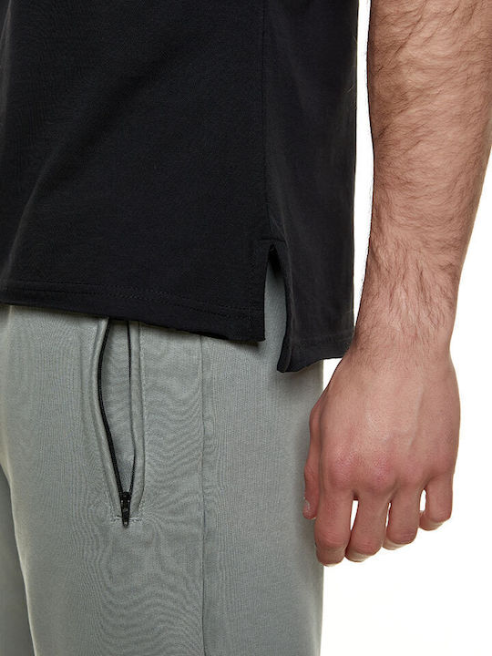 T-shirt Μαύρο