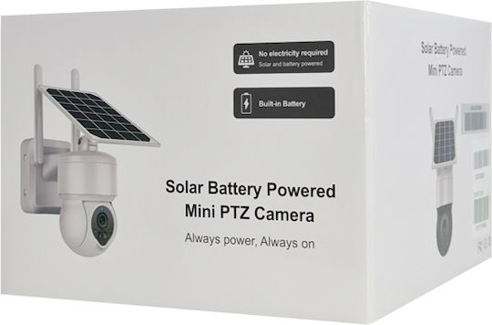Sectec ST-S517C-3M IP Cameră de Supraveghere Wi-Fi Full HD+ 3MP Rezistentă la apă Pe baterii cu Comunicare Bidirecțională și Lentilă 3.6mm