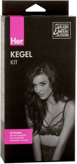 Calexotics Her Kegel Kit Κολπικές Μπάλες Μωβ