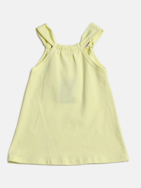 Rochie pentru Copii Fără mâneci Galben