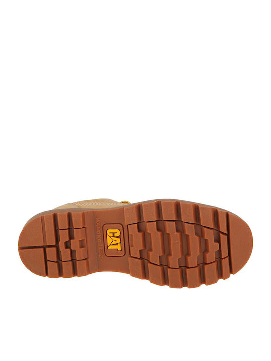 Men's Leather Casual Shoes Yellow