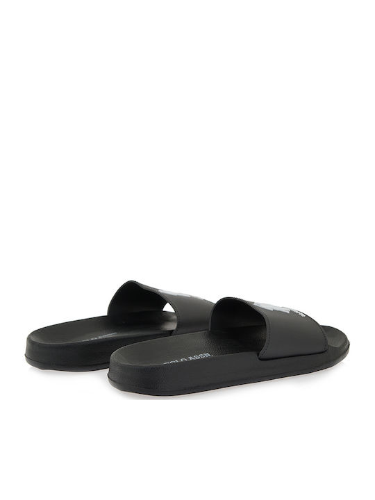 Gavio 03A Men's Slides Black