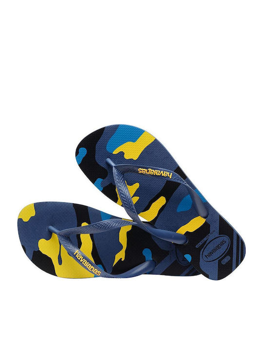 Παιδικές Σαγιονάρες Flip Flops Μπλε Top Camu