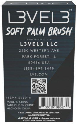 L3vel3 Soft Palm Fade Brush Κομμωτηρίου