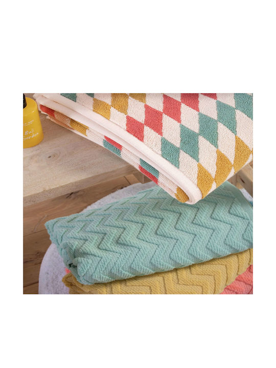 Nef-Nef Homeware Хавлиена кърпа за тяло Elmer 70x140см. Multi Тегло 550гр/кв.м