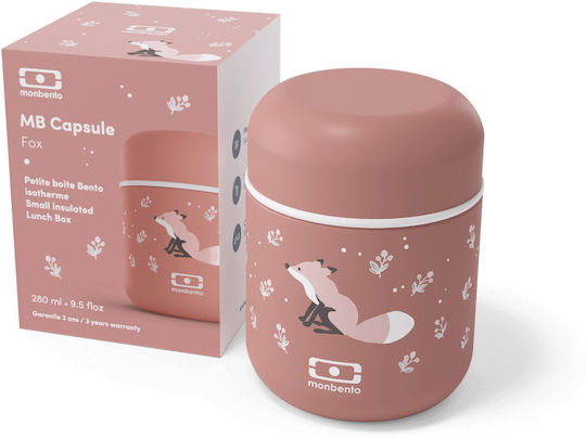 Monbento 0.28lt Insulated Pink x x 8.8cm