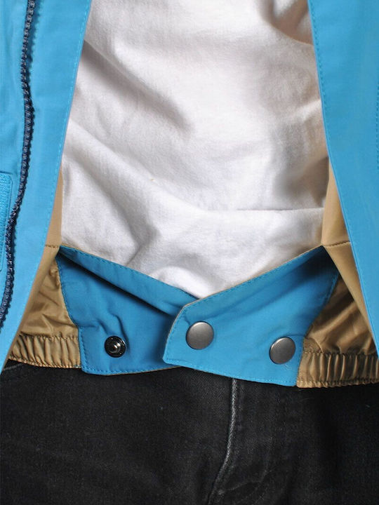 Dugout Kids Sports Coat Long Hooded Blue