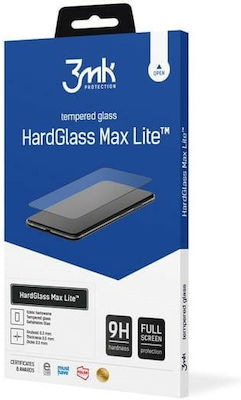 3MK HardGlass Max Lite Full Face Tempered Glass Μαύρο (Xiaomi 13)