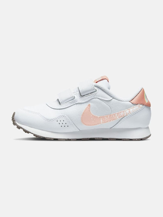 Nike Kinder-Sneaker mit Klettverschluss White / Cave Stone / Aura / Light Madder Root