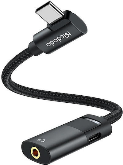 Mcdodo Μετατροπέας USB-C male σε 3.5mm / USB-C female 1τμχ CA-1880