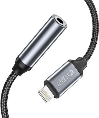 Tech-Protect Konverter USB-C männlich zu 3.5mm weiblich Schwarz (THP1794)