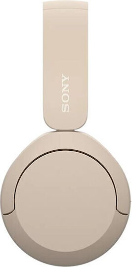 Sony WH-CH520 Wireless Bluetooth On Ear Headphones with 50 Hours Playing Time and Quick Charge Beige