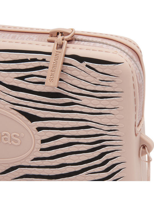 Γυναικείο Νεσεσέρ Mini Beige/Black 17cm