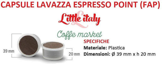 Kimbo Capsules Espresso Armonia Compatible with Machine LavAzza Point 100caps,tobolek